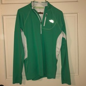 north face quarter zip